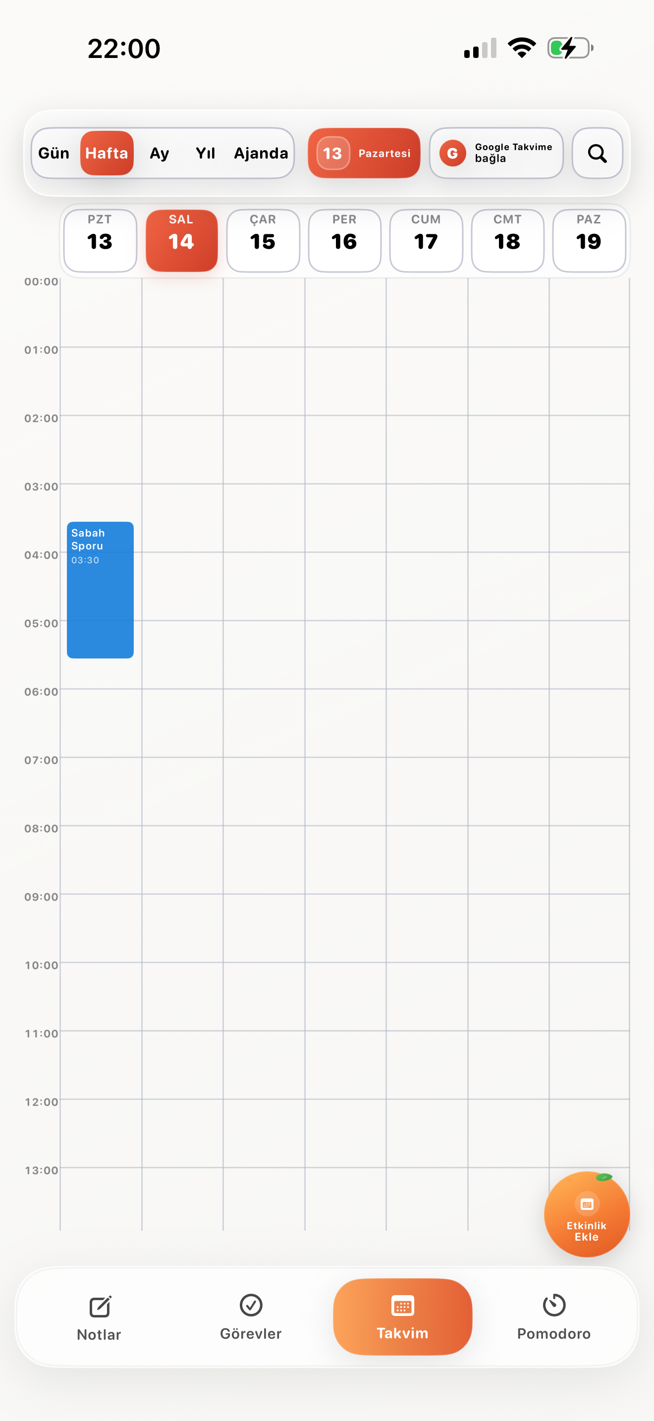Etkinlik Detay Yönetimi